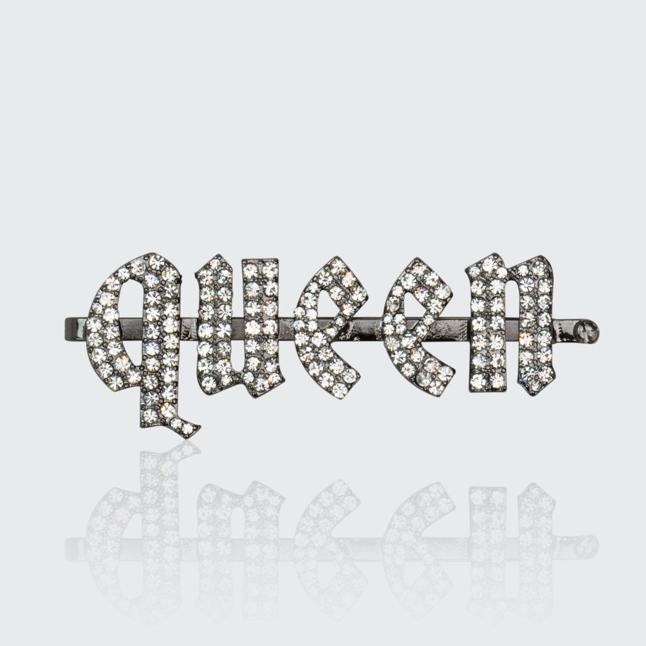 KITSCH: "Queen" Rhinestone Bobby Pin