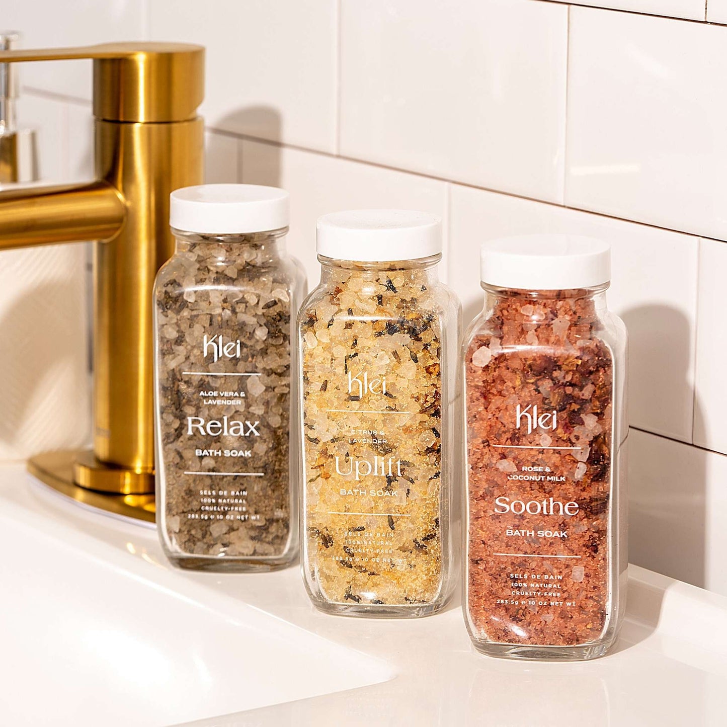 Klei: Soothe Rose & Coconut Milk Herbal Bath Soak