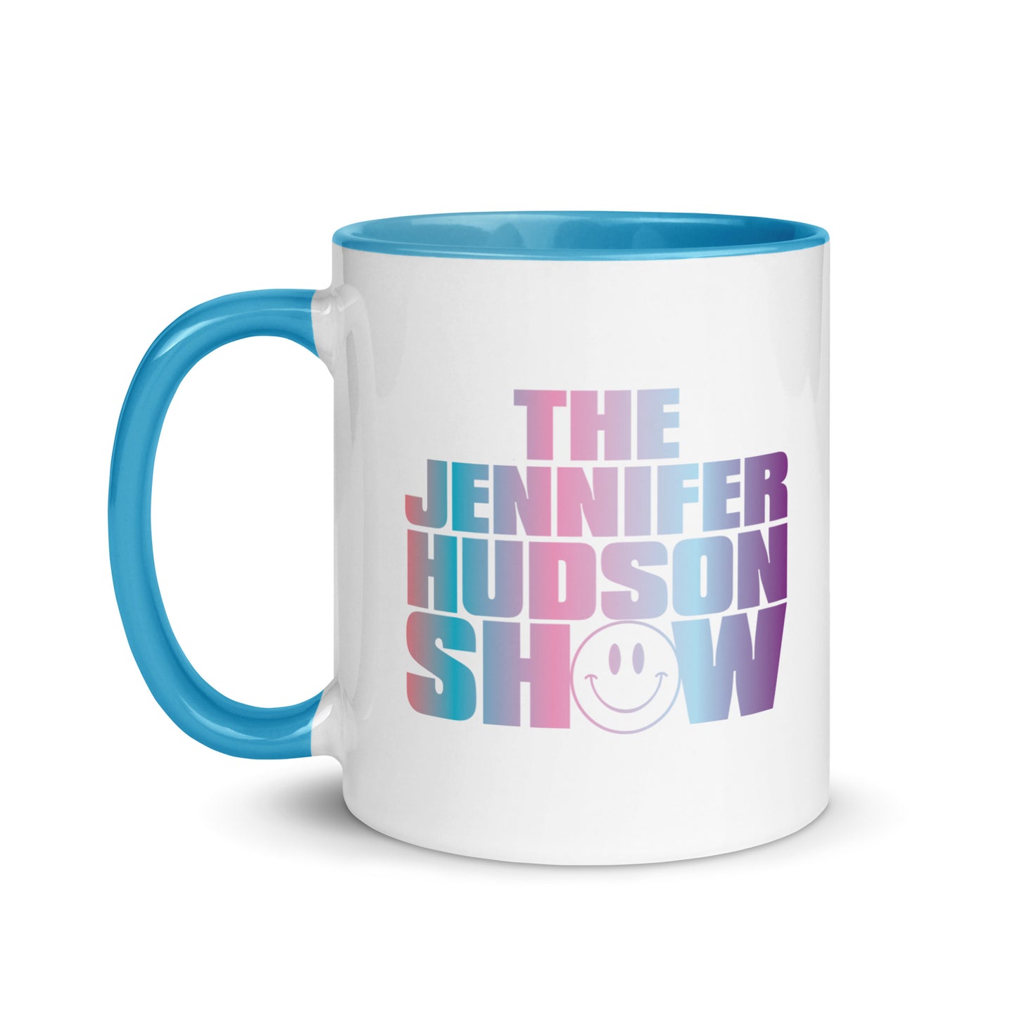Smiley Face The Jennifer Hudson Show Gradient Logo Mug