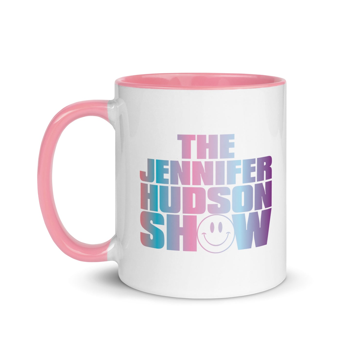 Smiley Face The Jennifer Hudson Show Gradient Logo Mug