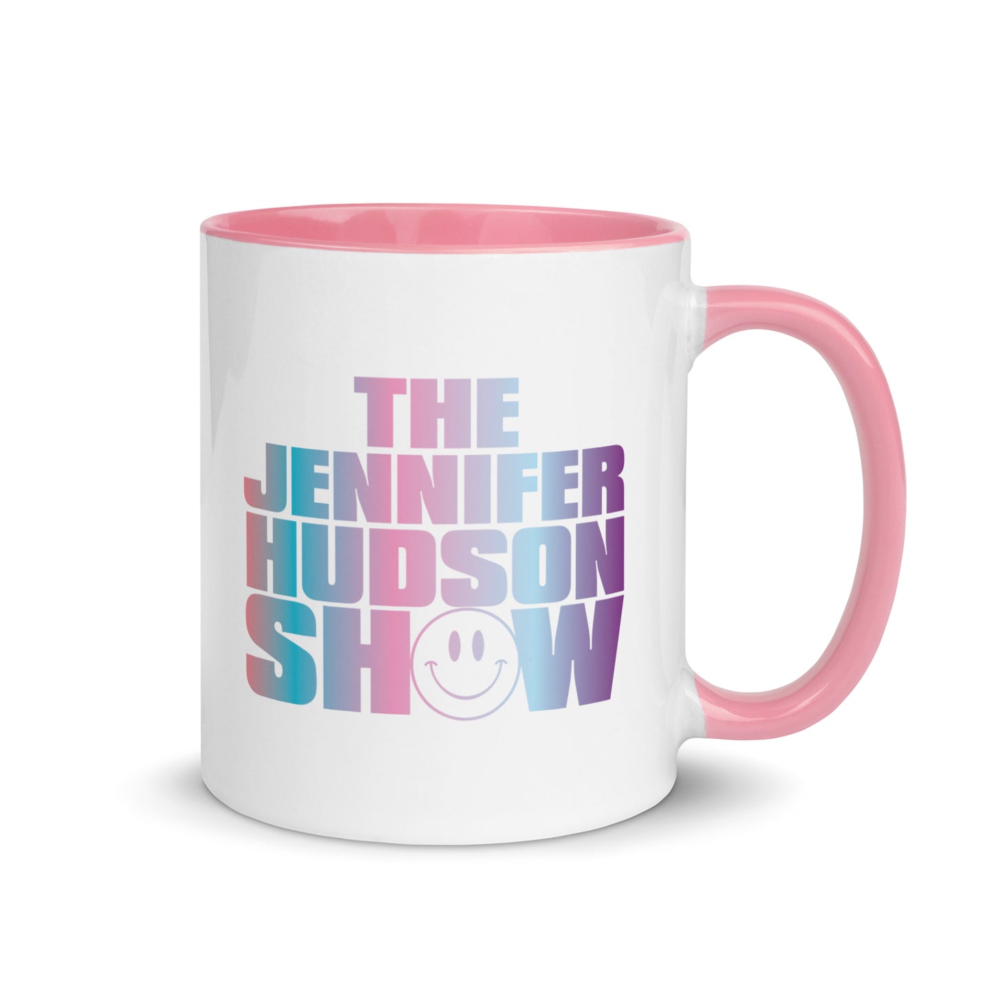 Smiley Face The Jennifer Hudson Show Gradient Logo Mug