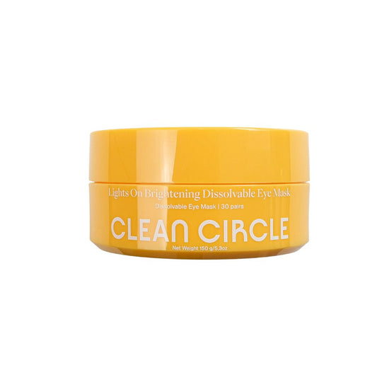 Clean Circle: Lights On Brightening Dissolvable Eye Mask