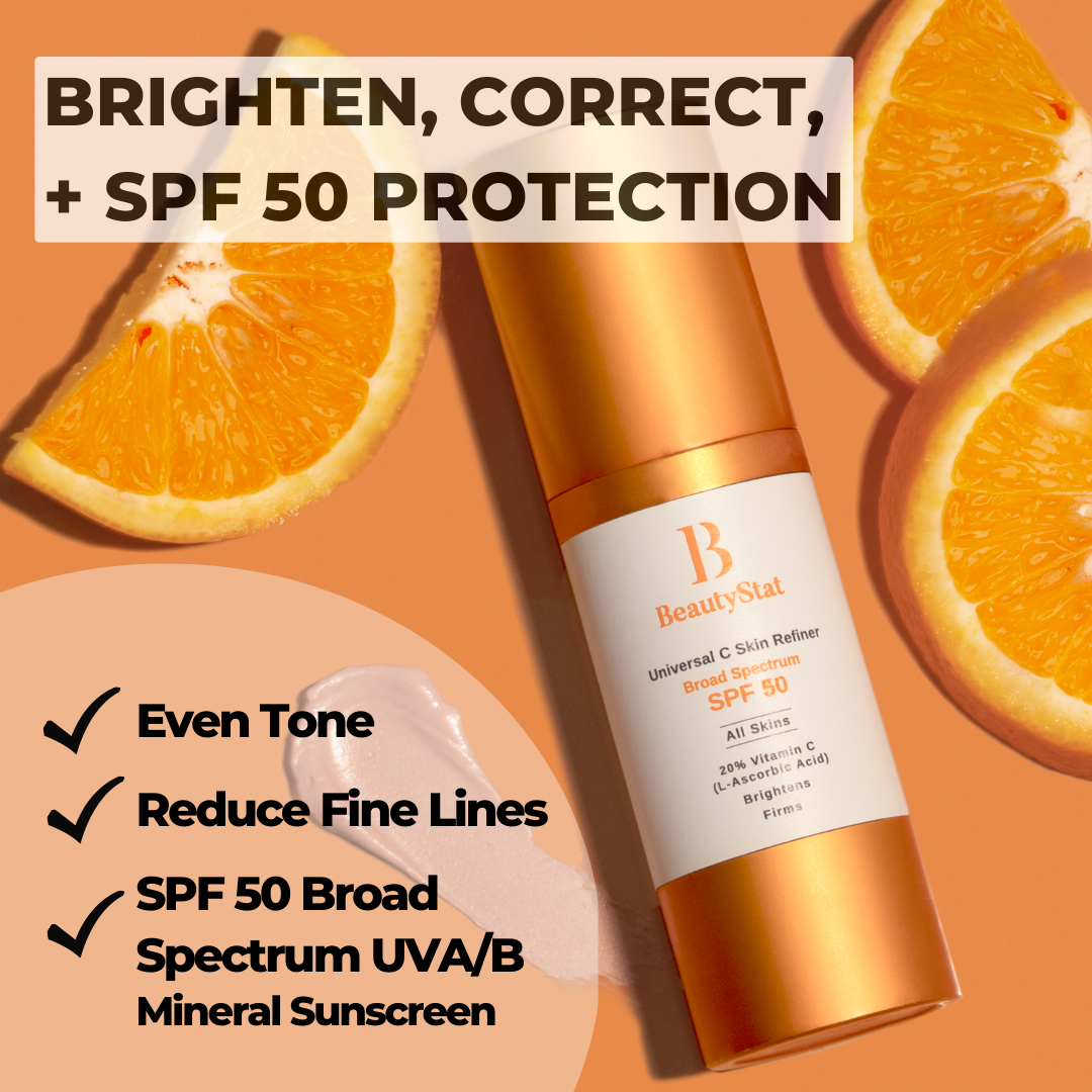 Universal C Skin Refiner Vitamin C Serum + SPF50 Mineral Sunscreen