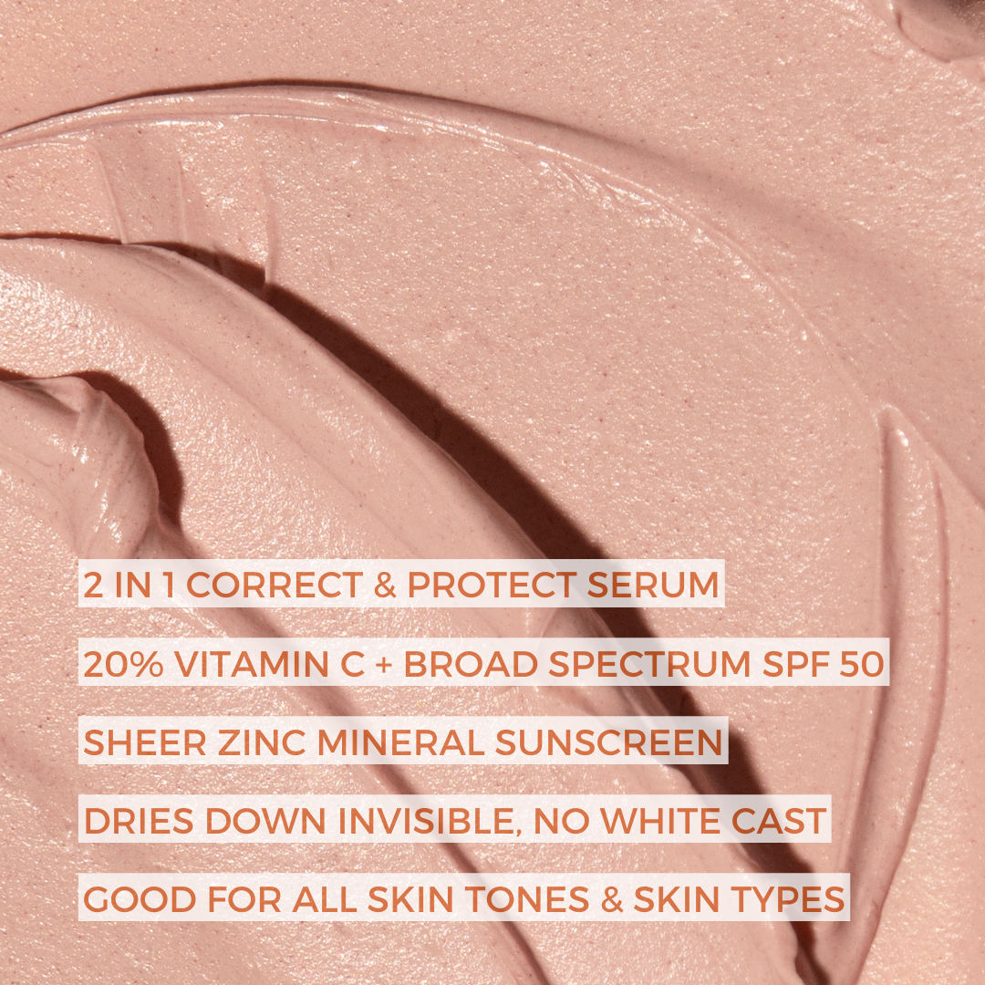 BeautyStat: Universal C Skin Refiner Vitamin C Serum + SPF50 Mineral Sunscreen