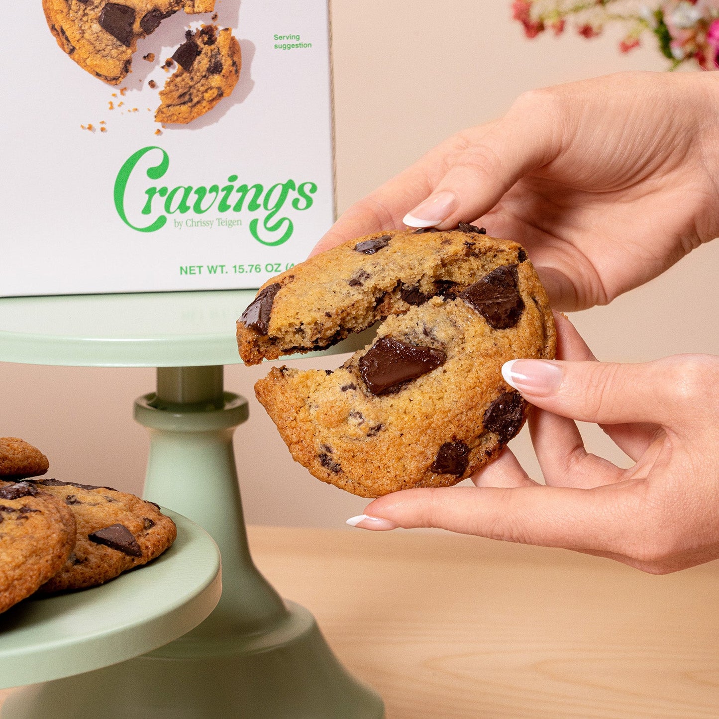 Cravings by Chrissy Teigen: The Perfect Chocolate Chunk Cookie Mix-3 Pack