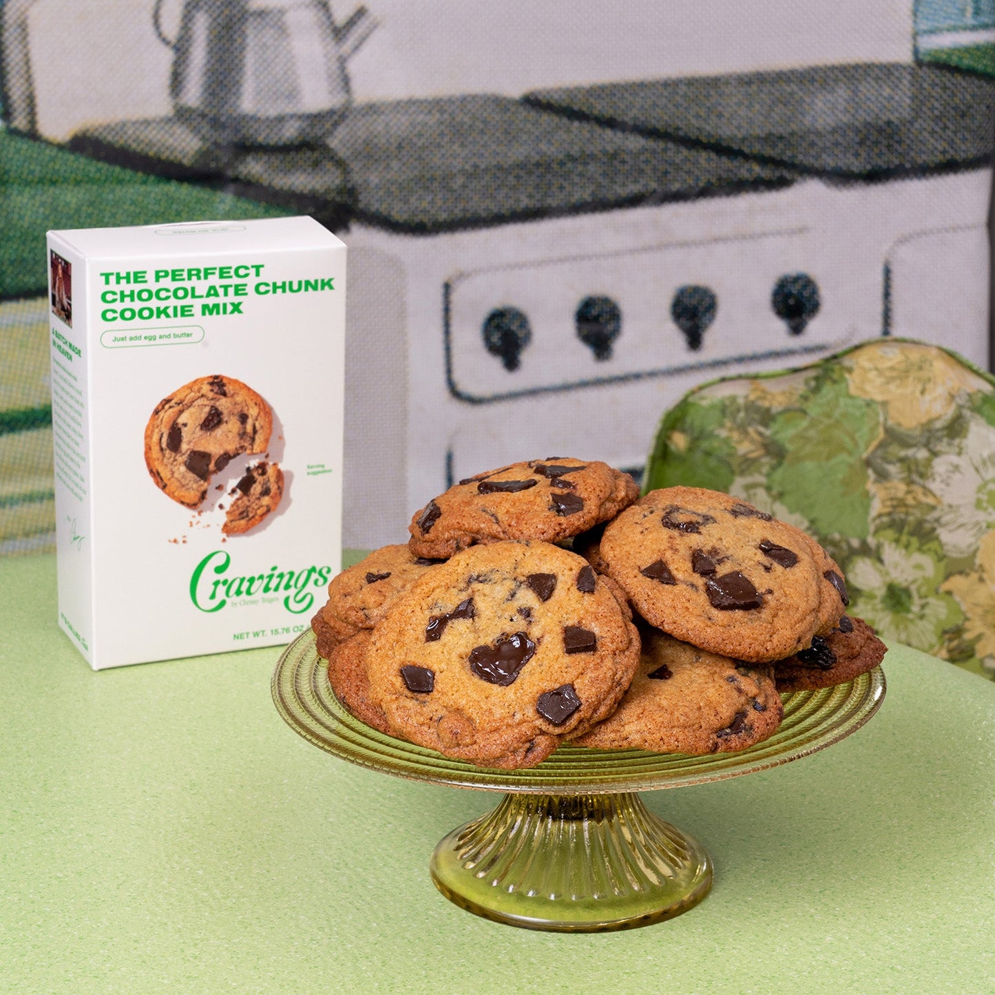 Cravings by Chrissy Teigen: The Perfect Chocolate Chunk Cookie Mix-3 Pack