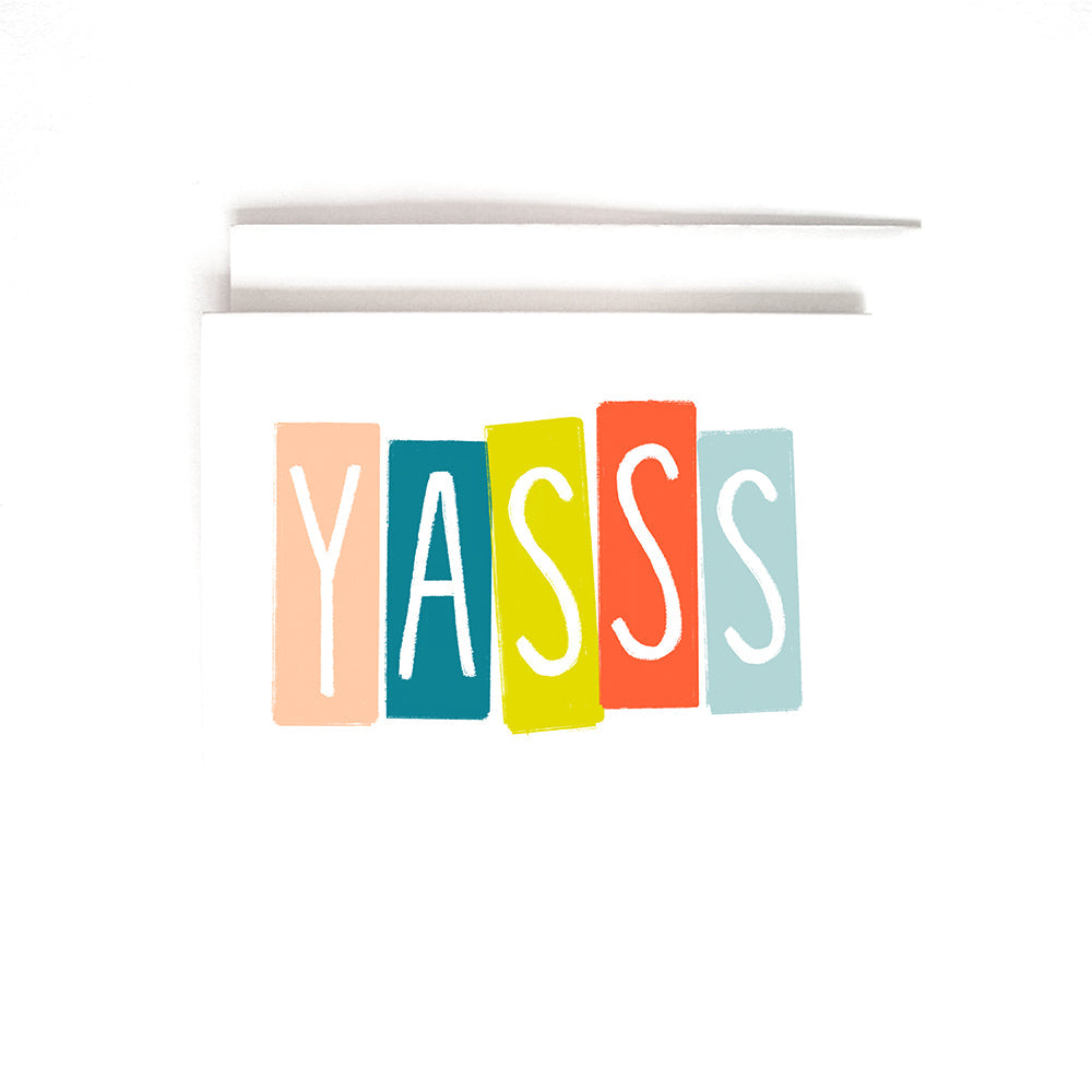 Joy Paper Co.: YASSS CARD