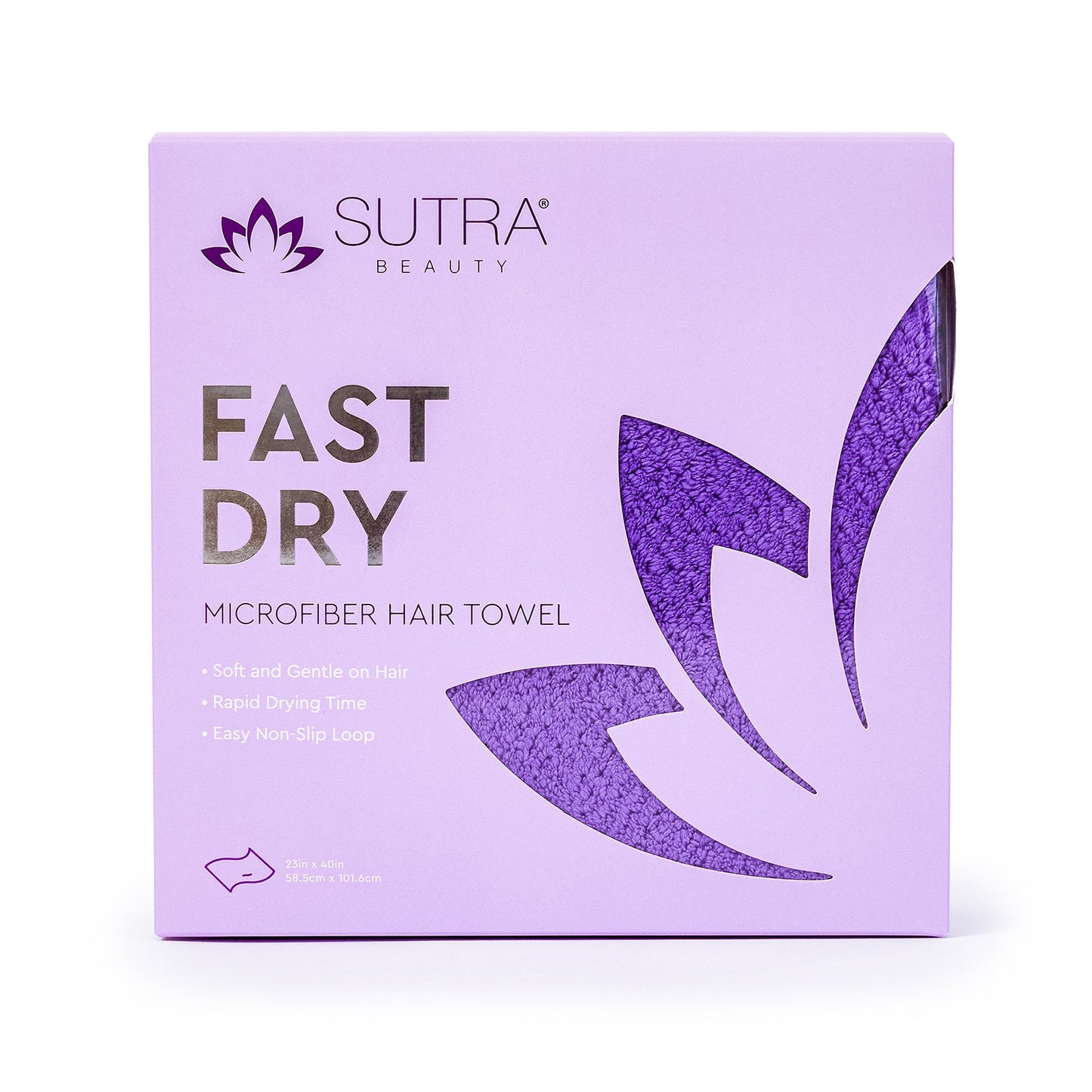 SUTRA: Fast Dry Microfiber Hair Towel