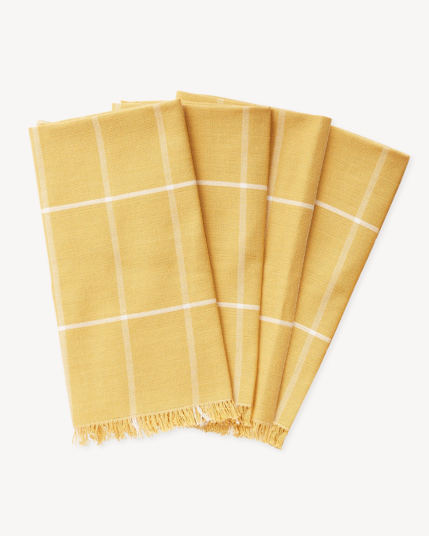 Grid Napkin - Gold