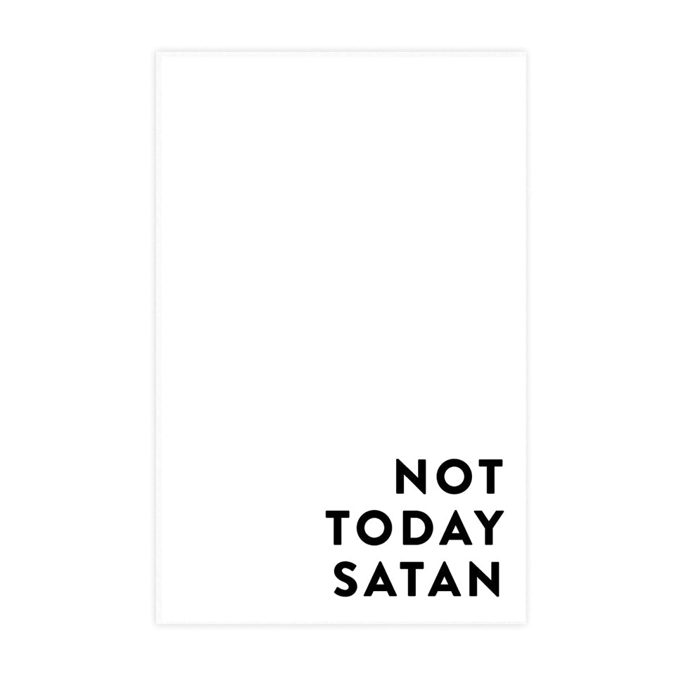 Joy Paper Co.: Not Today Satan Notepad