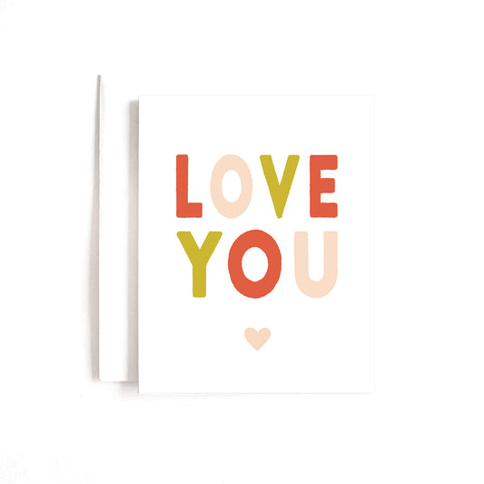 Joy Paper Co.: LOVE YOU Card