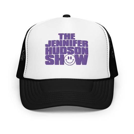 Smiley The Jennifer Hudson Show Purple Logo Hat