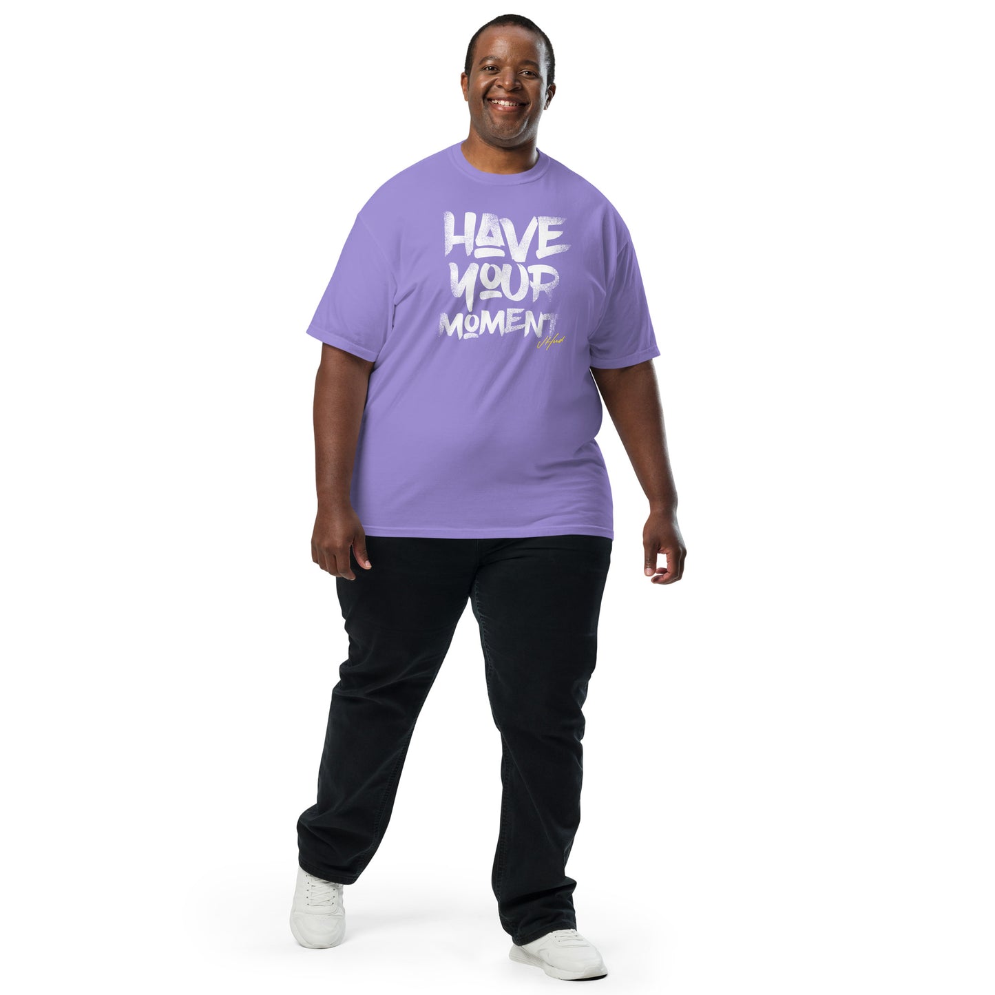 Have Your Moment Heavyweight T-Shirt - Violet