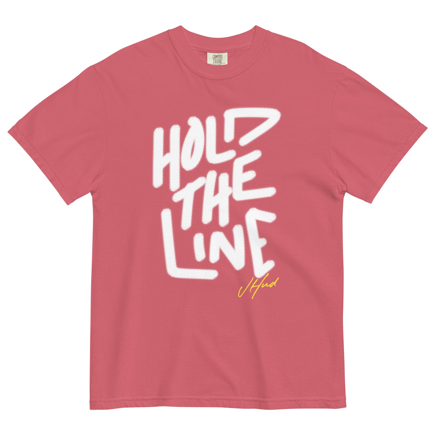 Hold the Line Heavyweight T-Shirt - Watermelon