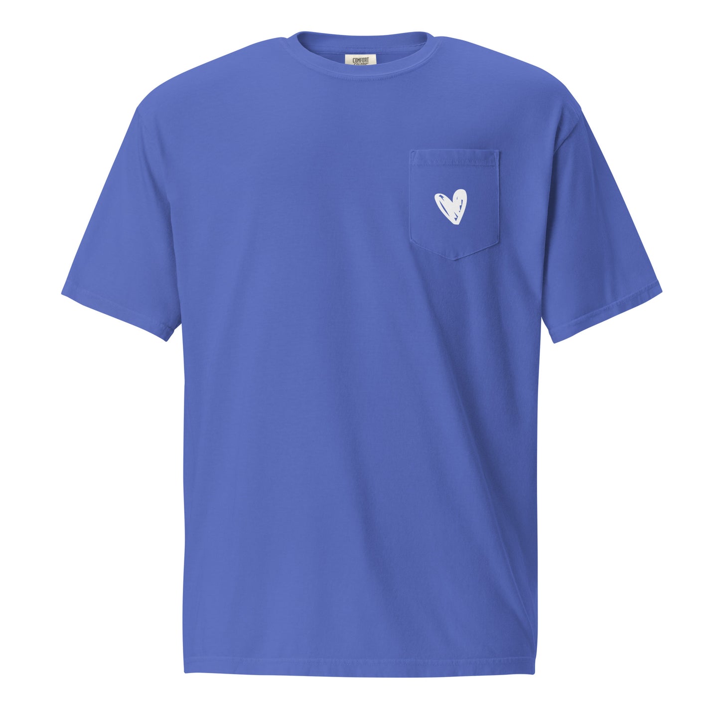 The Jennifer Hudson Show White Heart Pocket T-Shirt