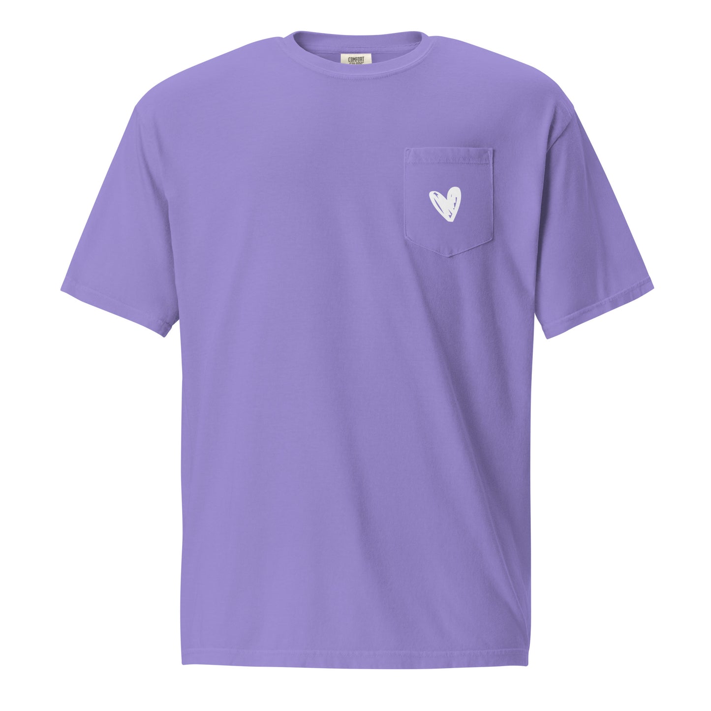 The Jennifer Hudson Show White Heart Pocket T-Shirt