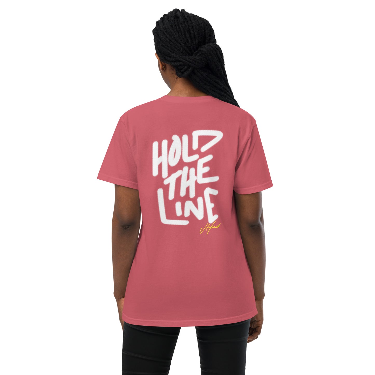 Hold the Line Heavyweight Pocket T-Shirt - Violet