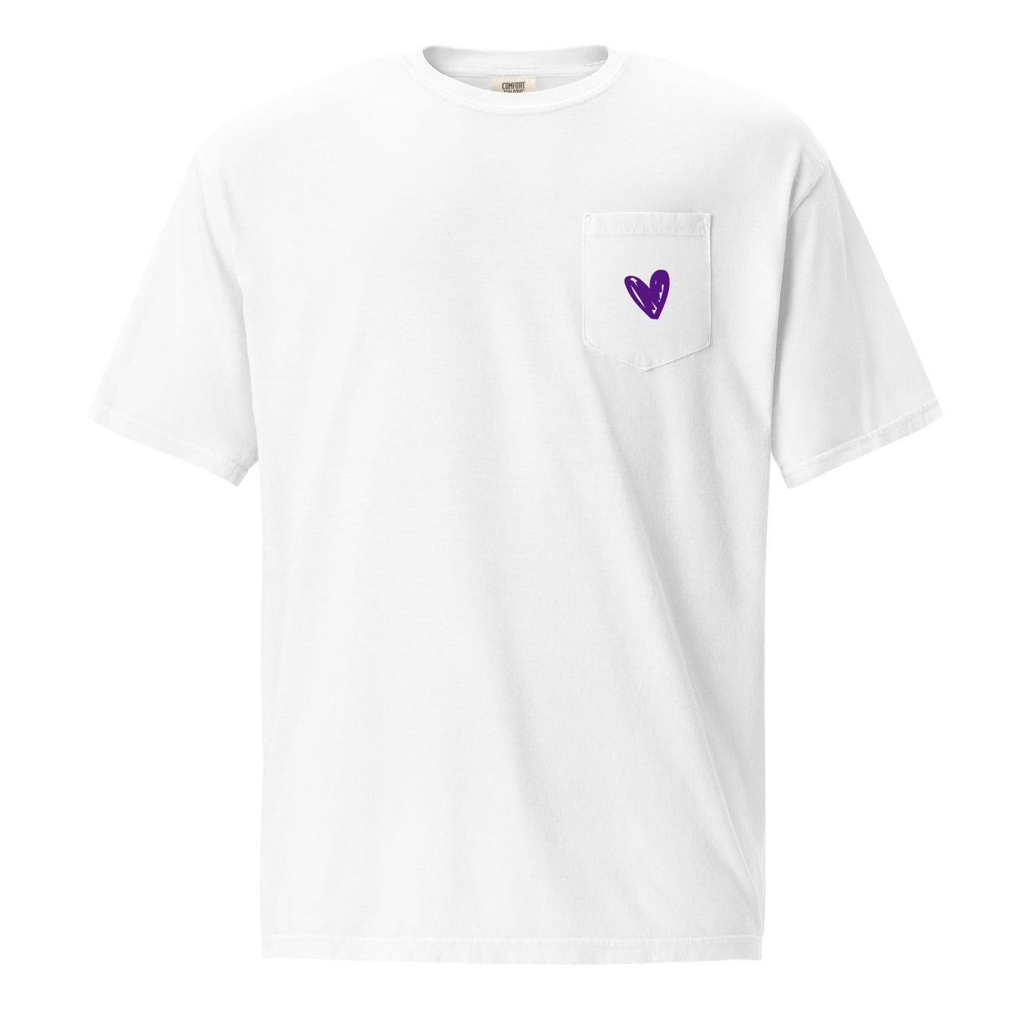 The Jennifer Hudson Show Purple Heart Pocket T-Shirt