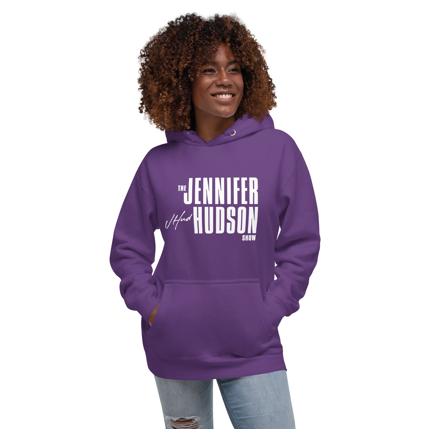 The Jennifer Hudson Show White Logo Hoodie