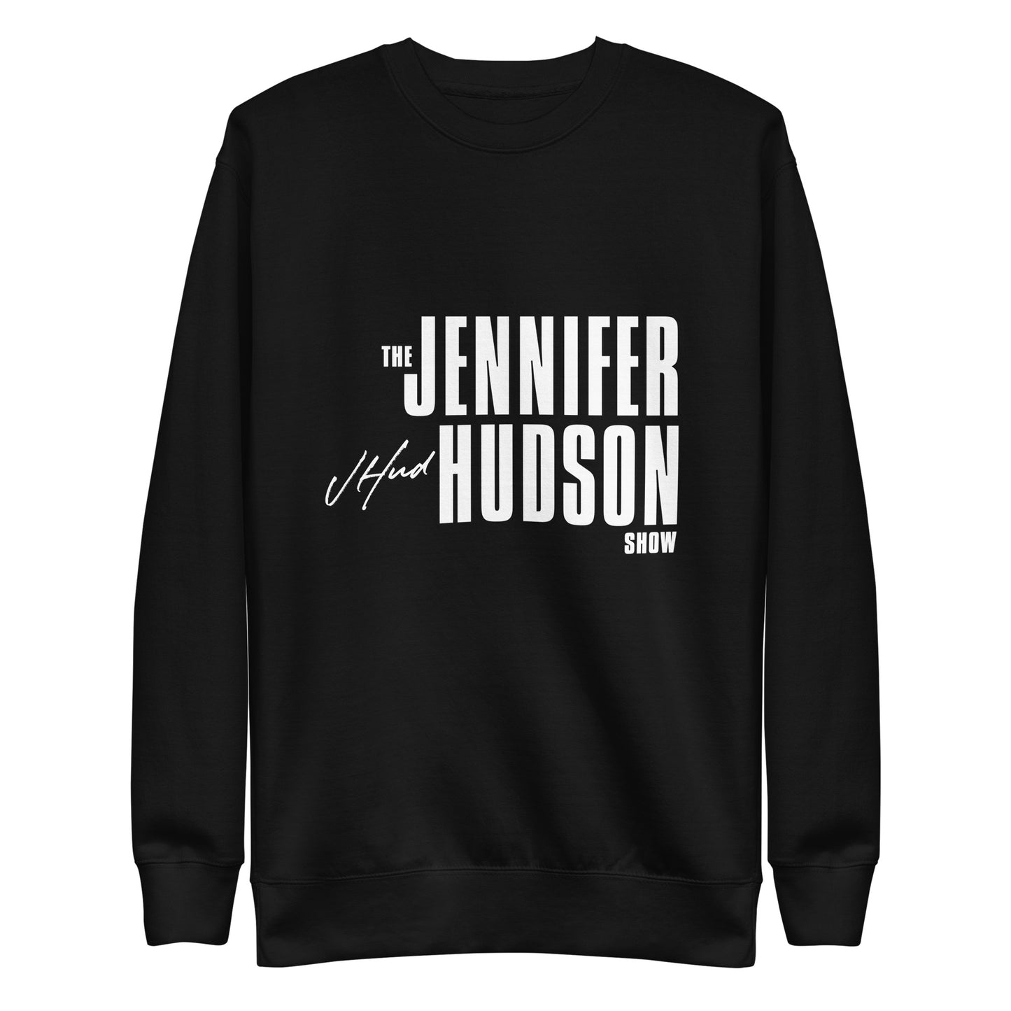 The Jennifer Hudson Show Black Crewneck Sweatshirt