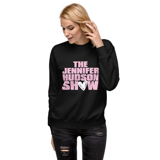 Heart The Jennifer Hudson Show Logo Black Crewneck