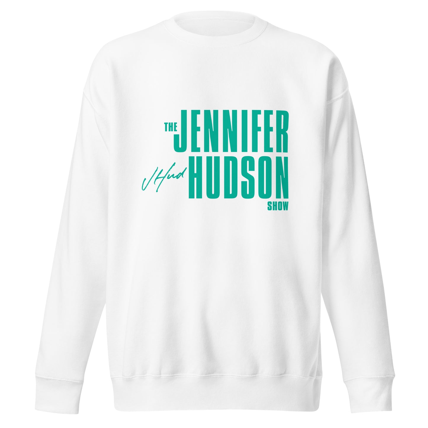 The Jennifer Hudson Show Teal Logo Crewneck