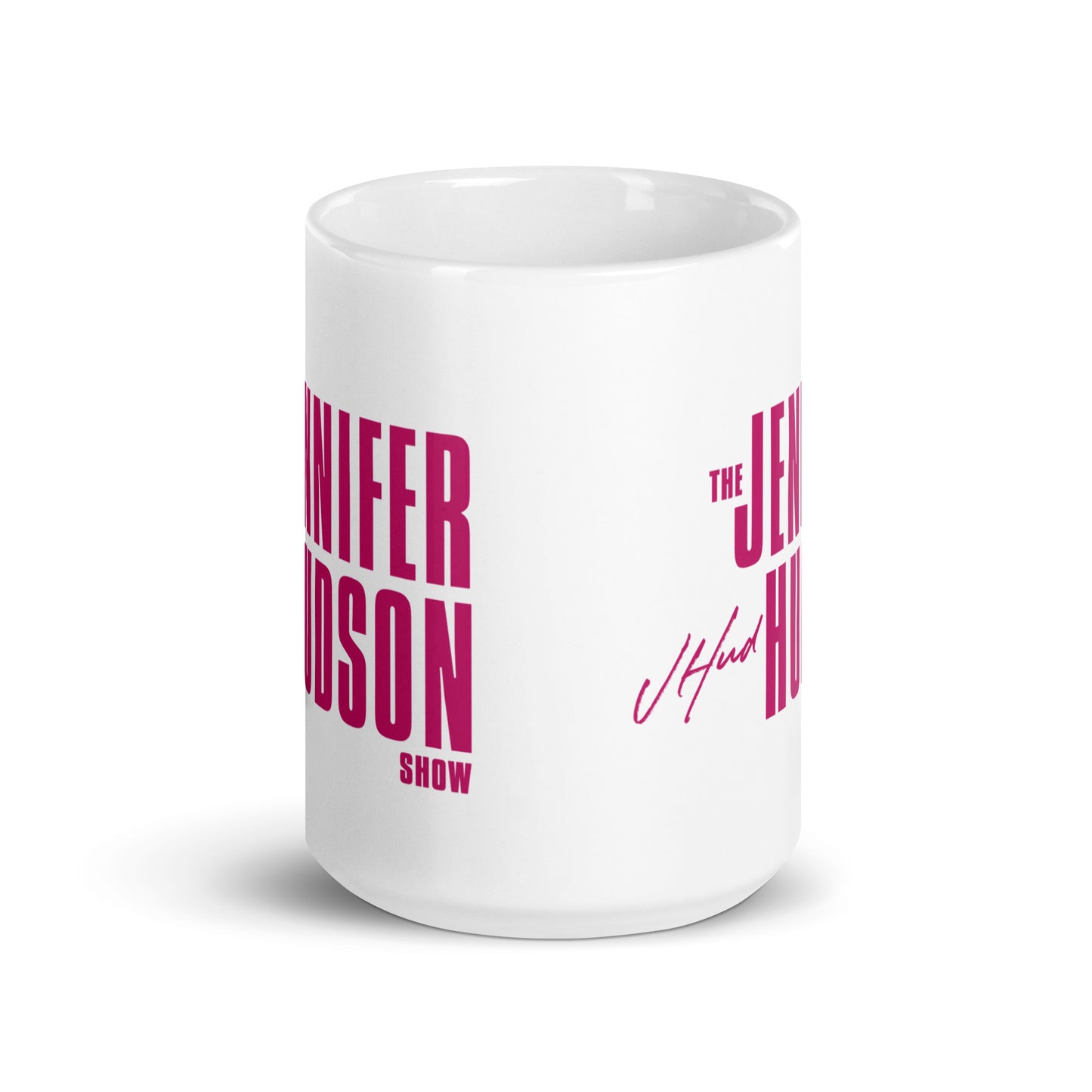 The Jennifer Hudson Show Pink Logo Mug