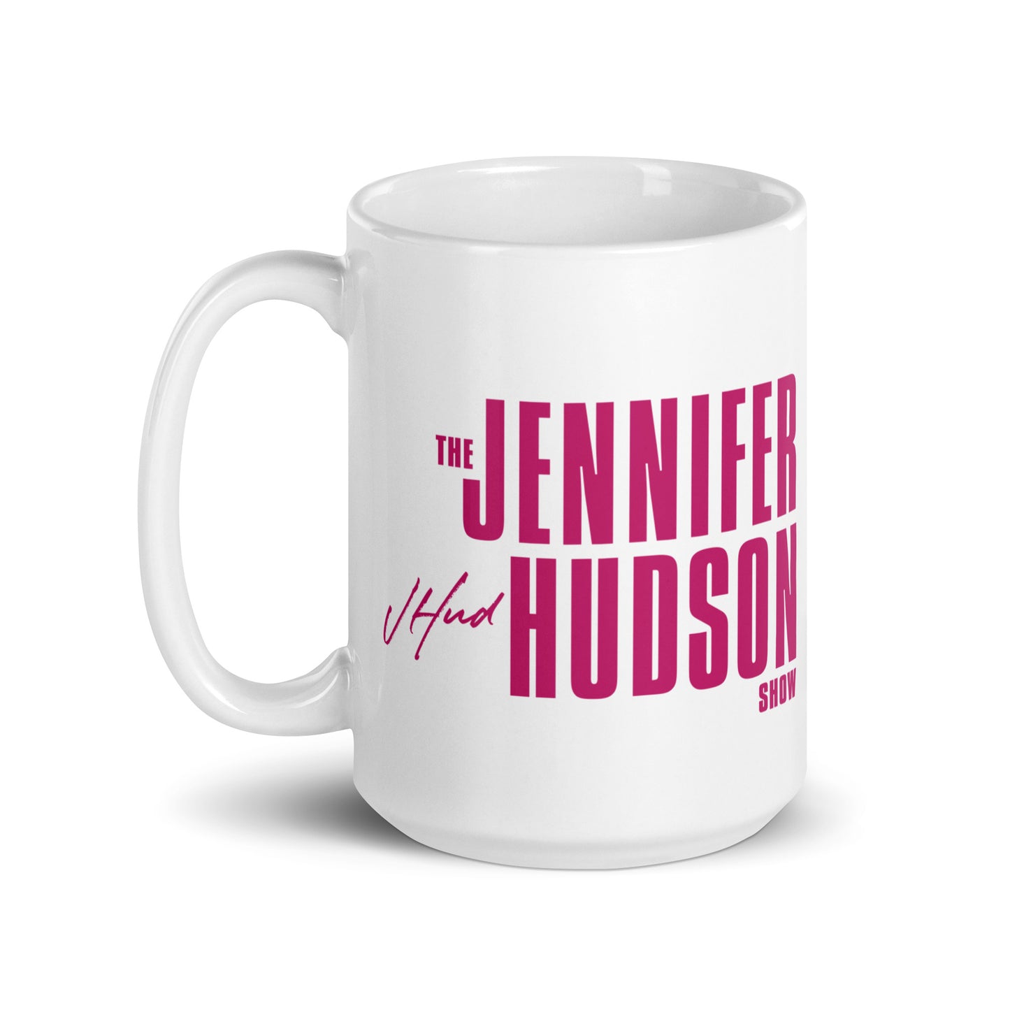 The Jennifer Hudson Show Pink Logo Mug