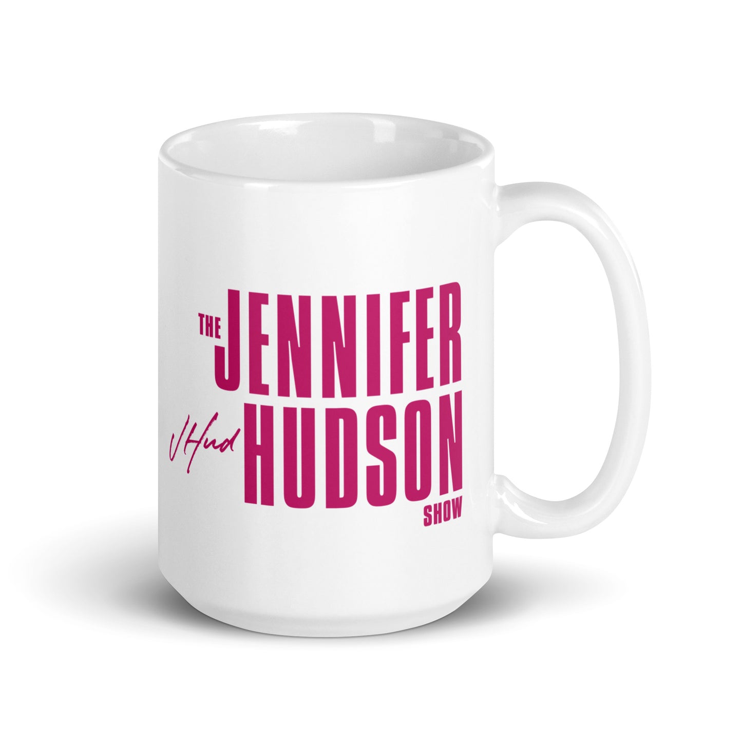 The Jennifer Hudson Show Pink Logo Mug