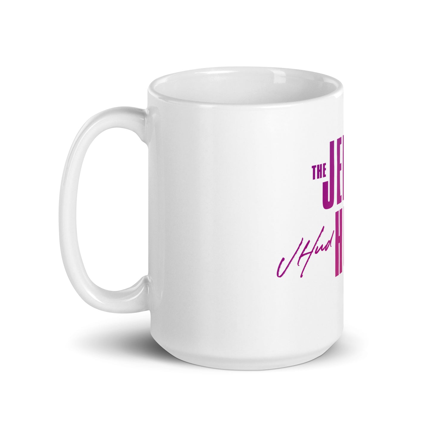 The Jennifer Hudson Show White Mug - Gradient Logo